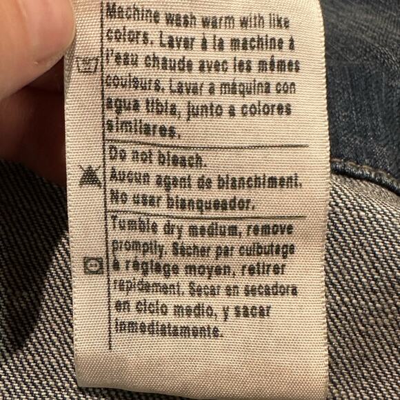 Carhartt Women's Size Small Denim Jacket with Snap buttons - Picture 8 of 8